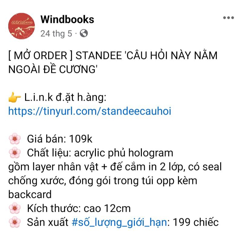 Standee Câu Hỏi Này Nằm Ngoài Đề Cương