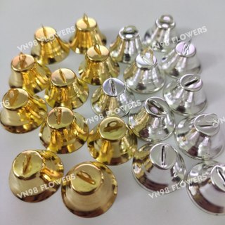 Chuông Gắn Cây Thông Noel Bằng Kẽm Nhung, Chuông Gắn Cây Thông Noel Mini, Quả Chuông Trang Trí Cây Thông VN98 Flowers