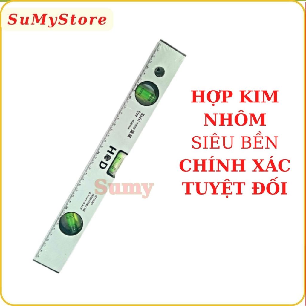Thước Thủy Cân Bằng Có Nam Châm Hiệu LS+, Nhiều Kích Thước 30cm-40cm-50cm-60cm-80cm-100cm, Thước Thủy Nivo