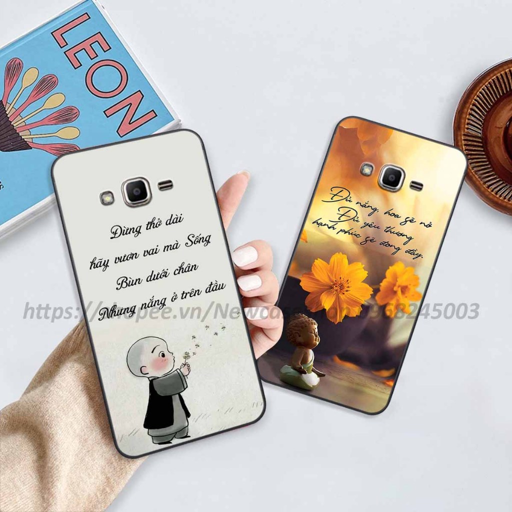 Ốp lưng Samsung J2 Prime/J3 2016/J5 2016/J7 2016/A7 2015 in hình thư pháp,tâm an vạn sự an giản dị