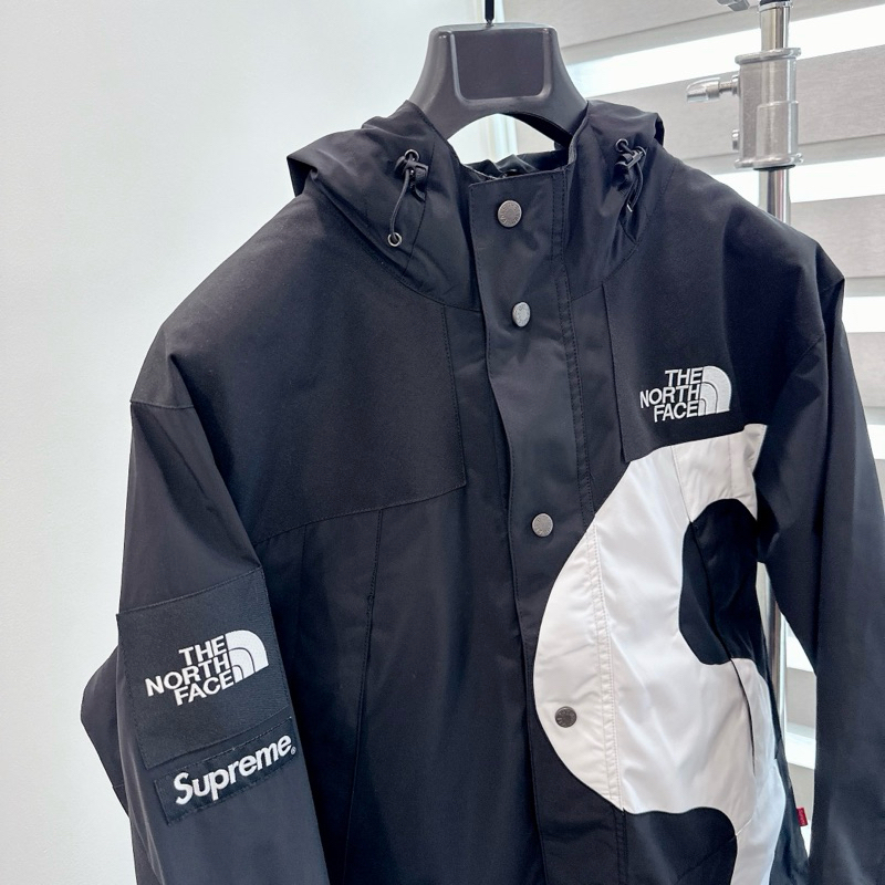 ⚡️ - Áo Khoác Gió Sup*reme x The North Face S Logo Mountain Jacket, Áo khoác gió TNF