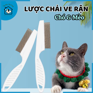 Lược chải ve rận bọ chét cho chó mèo thú cưng