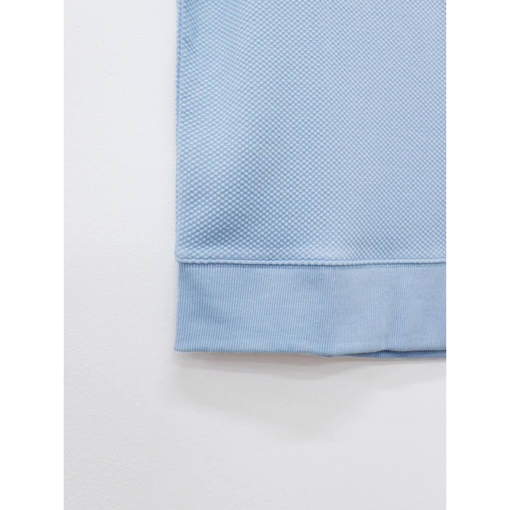 C3739 -  Áo sweater nam Polo cổ tròn tay ngắn trơn