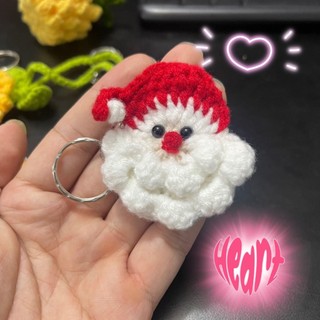 Móc khóa len handmade ông gia Noel 2023