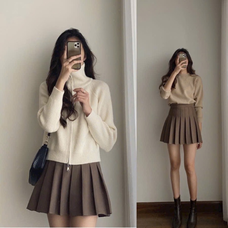 CHÂN VÁY XẾP LY TRẺ TRUNG NĂNG ĐỘNG MẪU MỚI