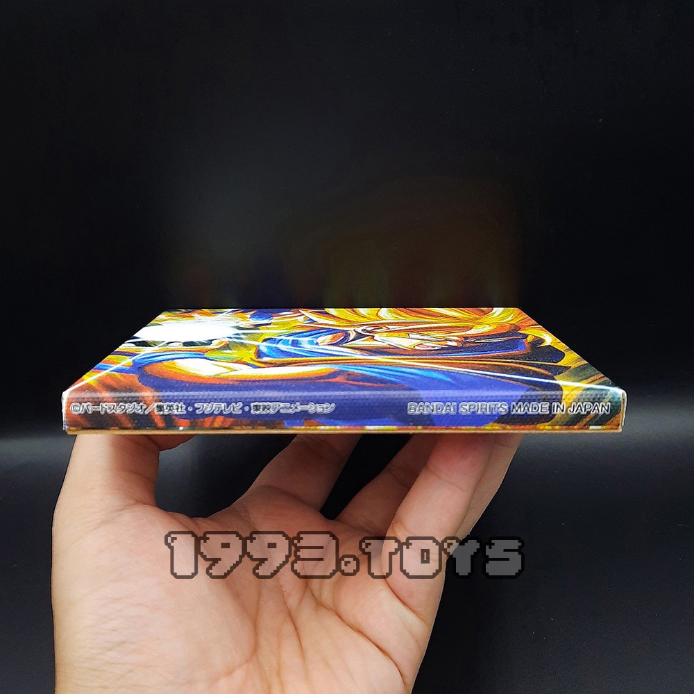 Tranh gỗ Ichiban Kuji Bandai Spirtis Canvas Board - Dragon Ball Super Ultimate Variation  - Son Goku SSJ