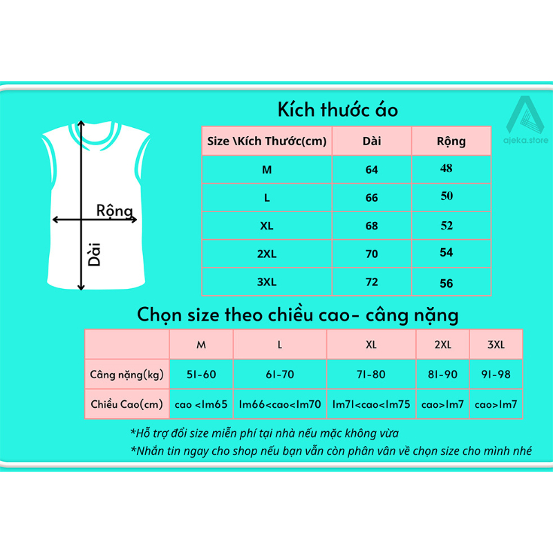 Áo thun ba lỗ nam thể thao AJEKA, thun lạnh co giãn 4 chiều