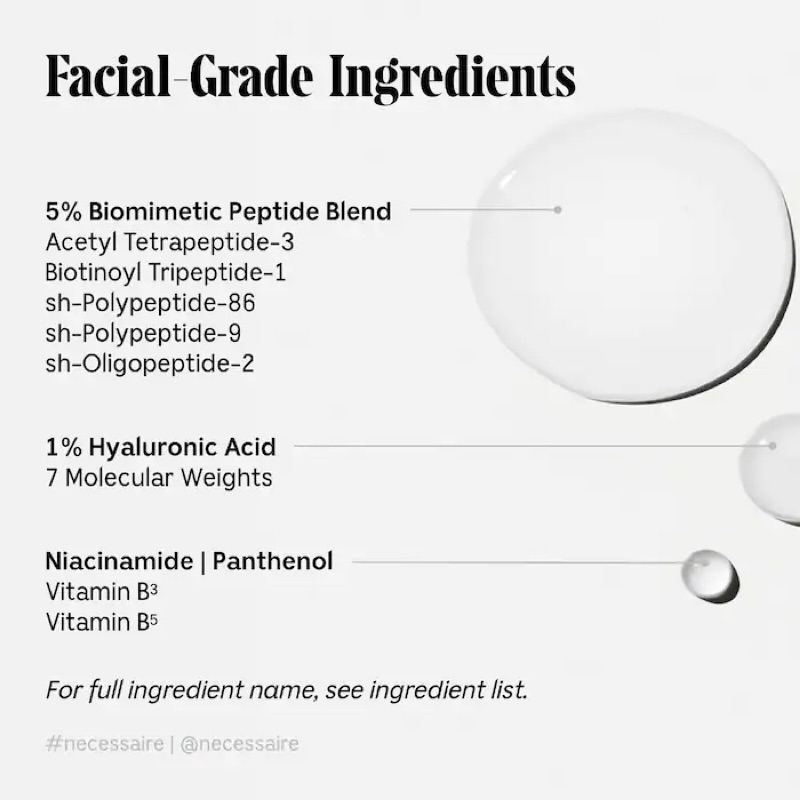 Tinh chất hỗ trợ giảm rụng tóc Nécessaire The Scalp Serum - With 5% Biomimetic Peptide Blend For Hair Growth