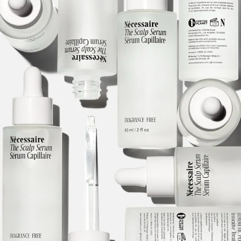 Tinh chất hỗ trợ giảm rụng tóc Nécessaire The Scalp Serum - With 5% Biomimetic Peptide Blend For Hair Growth