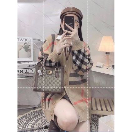 Áo Cardigan Len BBR Form Rộng Unisex Cao Cấp_Hàng Trend 2023