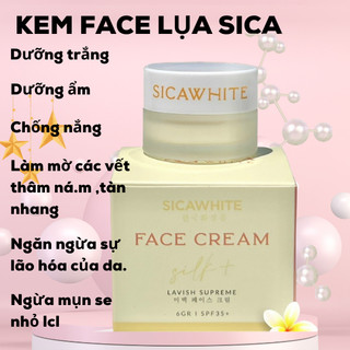 Face silk, kem face Lụa sica white dưỡng da cao cấp DÀNH CHO DA DẦU Lớn