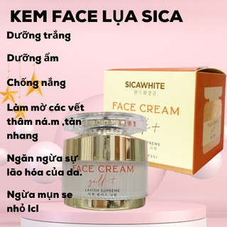 Face silk, kem face Lụa sica white dưỡng da cao cấp DÀNH CHO DA DẦU Lớn