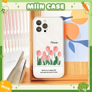 Ốp Lưng iPhone Happy Tulip Có Đỡ Chống Lưng, Chống Sốc, Bảo Vệ Camera - iP 6/6s/7/8/Plus/X/XS/XR/11/12/13/14/15/Pro/Max