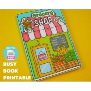 Cửa hàng tạp hóa búp bê giấy