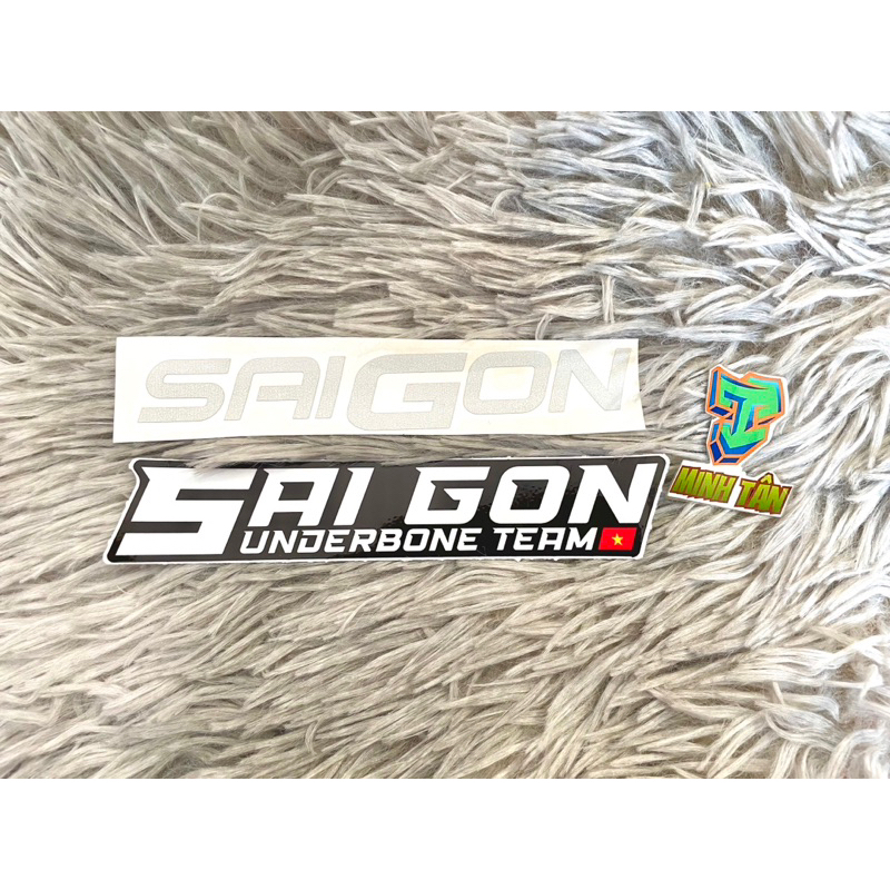 Tem SaiGon dán trang trí các dòng xe, laptop