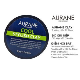 sáp vuốt tóc  Au.rane 80g giữ nếp tóc lâu