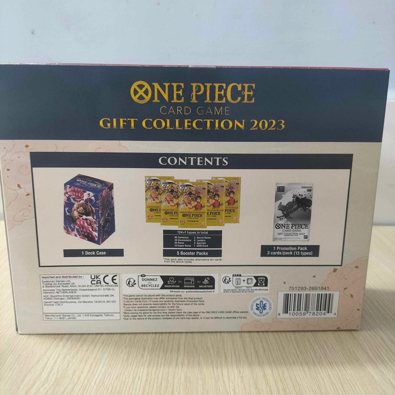 Hộp bài Gift Collection GC01 kỉ niệm 1 năm sinh nhật One Piece Card Game