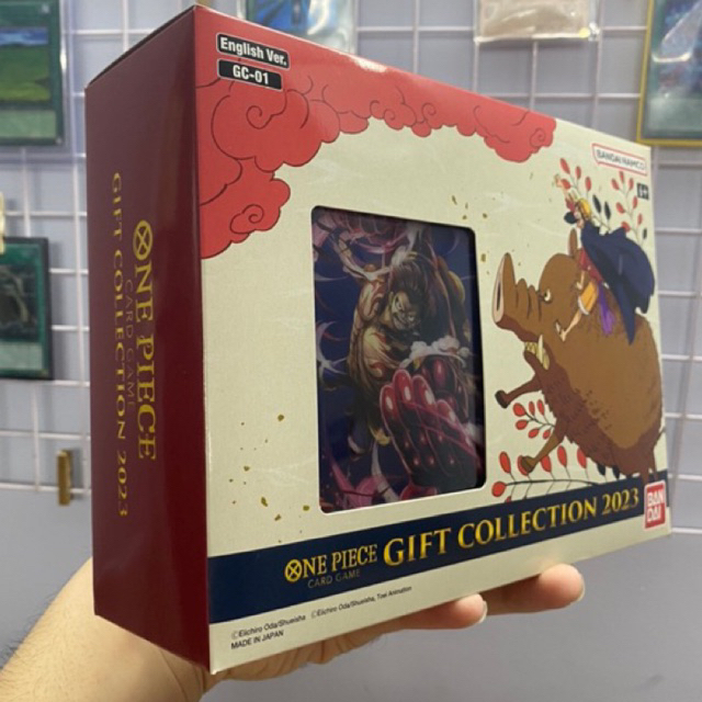 Hộp bài Gift Collection GC01 kỉ niệm 1 năm sinh nhật One Piece Card Game