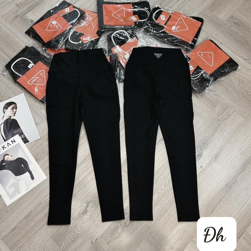 QUẦN LEGGING PADA CẠP CAO CO GIÃN MẠNH HÀNG QC MS26756