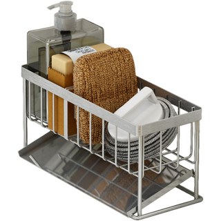 Giá để đồ rửa chén bát giá inox , kệ để đồ bồn rửa tiện lợi kèm khay hứng nước