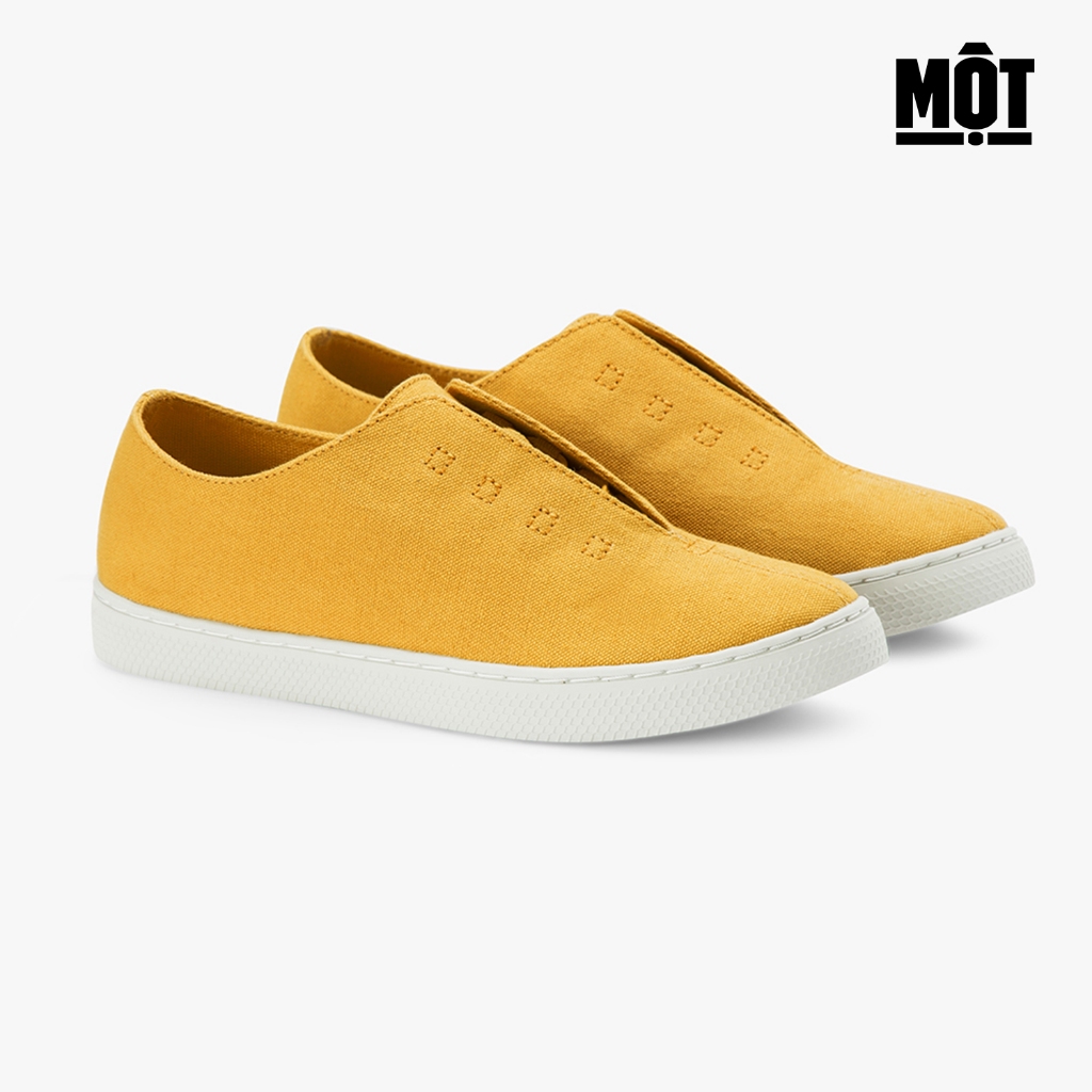 Giày Một vải vàng nghệ có dây