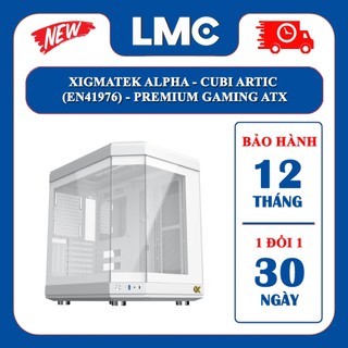 Vỏ máy tính xigmatek alpha - cubi artic - premium gaming atx