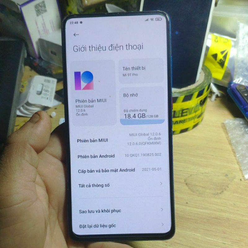 Điện thoại redmi k20 pro 6/128gb cũ rẻ như xác