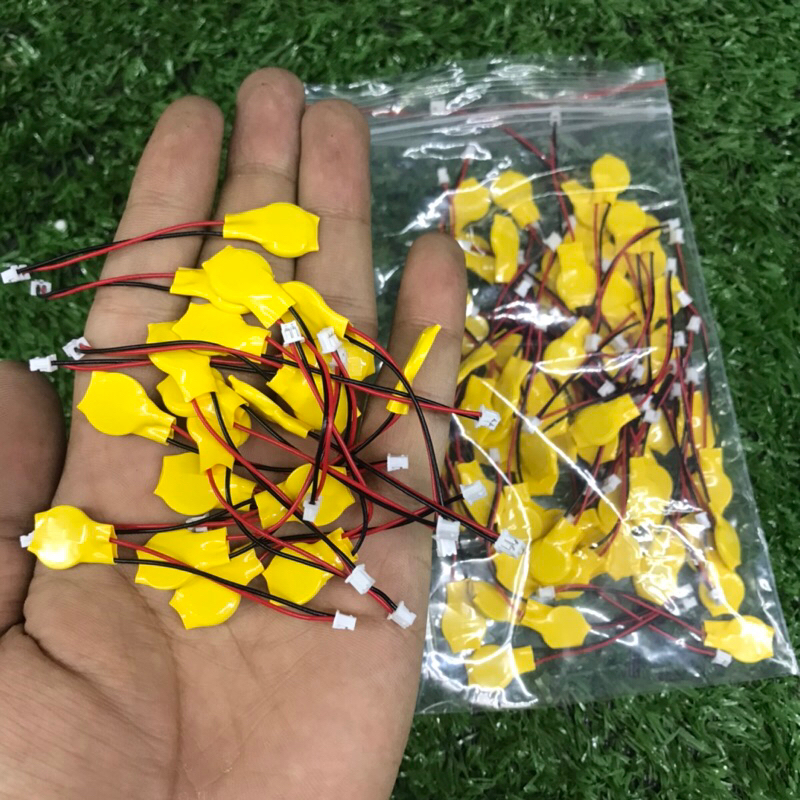 Pin cmos có dây loại mỏng bé xíu rắc 2 chân 3v