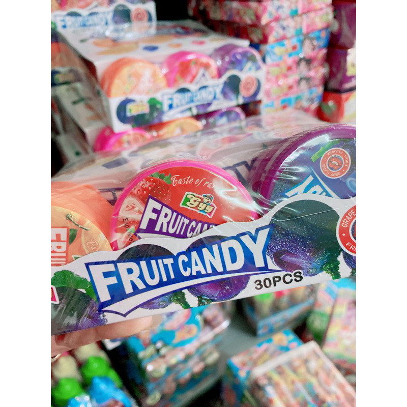 Sỉ khay 30 lọ kẹo xê trái cây