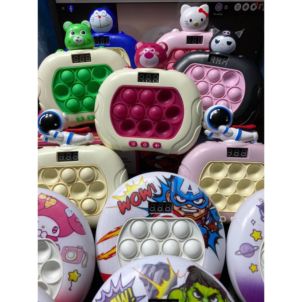 Bộ Đồ chơi Pop it Thế Hệ Mới - Máy Điện Tử Chơi Game Pop it Có Màn Hình Led Giải Trí Nhiều Cấp Độ bản mới nhất 2023