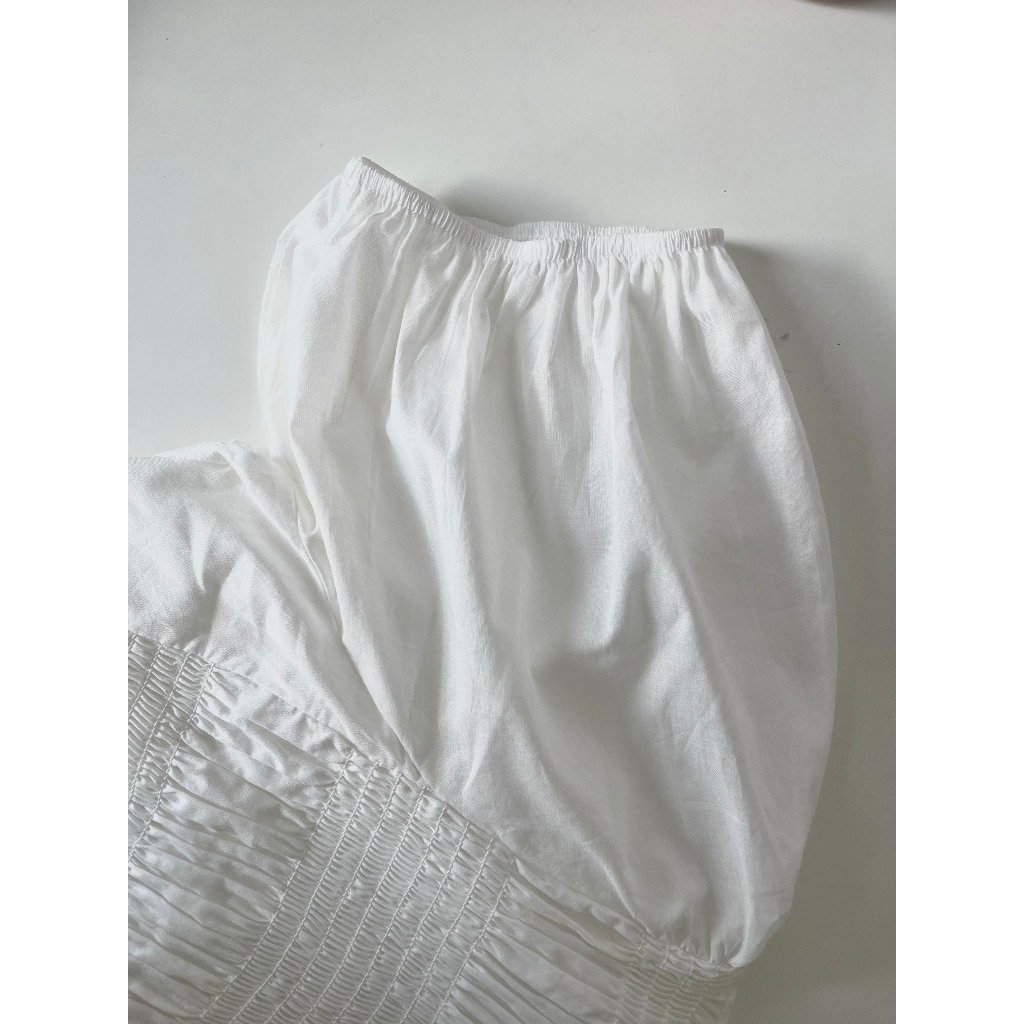 Áo babydoll, sơ mi kiểu tay phồng pha chun Thời Trang B.Y Tea Clothing