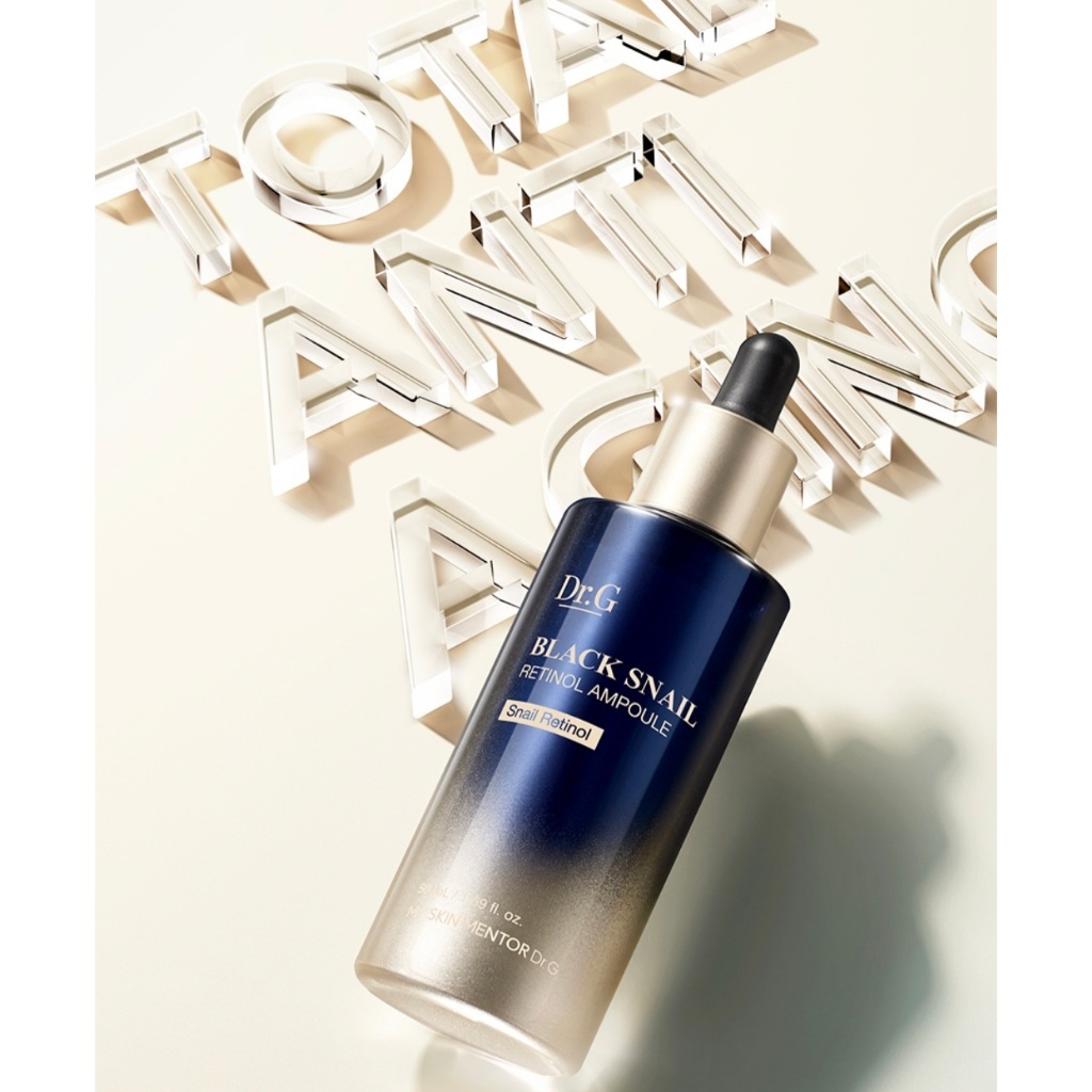 Serum tinh chất Ốc sên RETINOL CHỐNG LÃO HÓA DR.G DR G BLACK SNAIL RETINOL AMPOULE