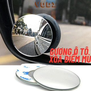Gương tròn lồi, gương cầu lồi giúp xóa điểm mù, tăng tầm nhìn cho kính chiếu hậu, an toàn khi lái xe, gương lồi