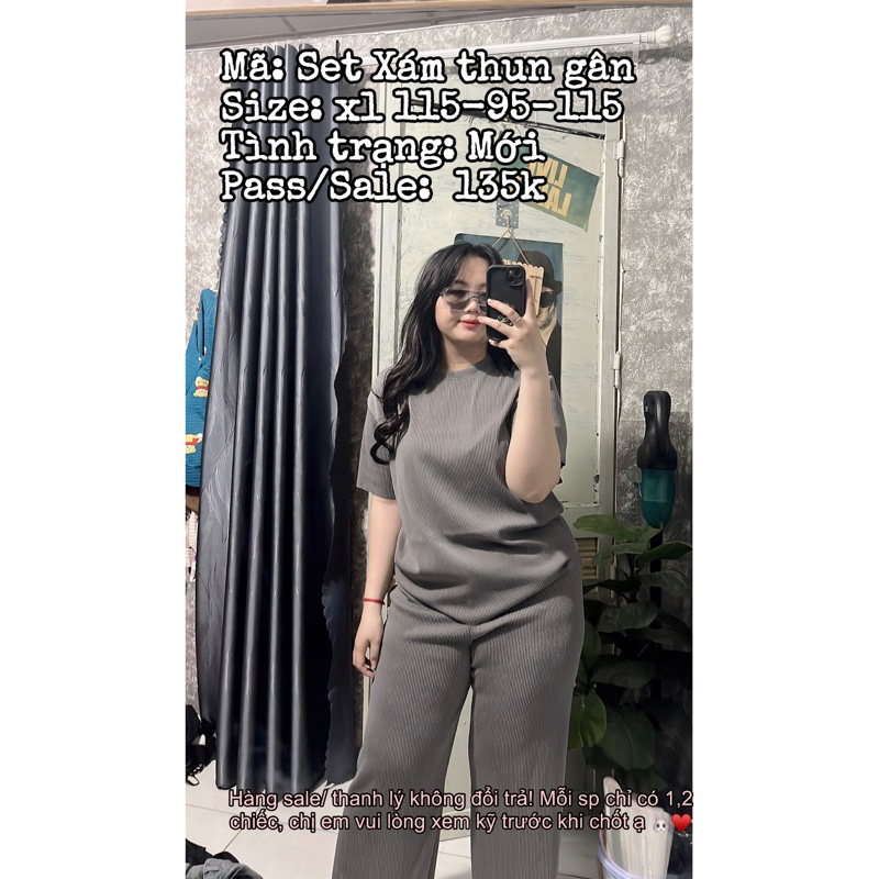 Thanh Lý Đồ Bigsize 70-95kg tuỳ mẫu