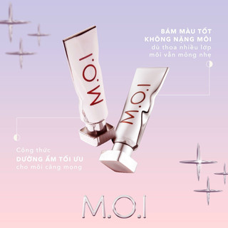 Son dưỡng môi có màu moi cosmetics jelly lipgloss phiên bản cao cấp 4.5g
