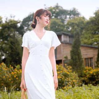 Thanh lý váy trắng Min design size S