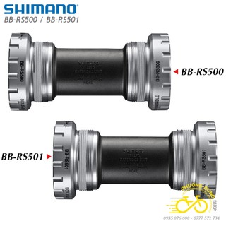 Trục giữa cốt rỗng xe đạp shimano bb rs500 rs501 - hàng chính hãng