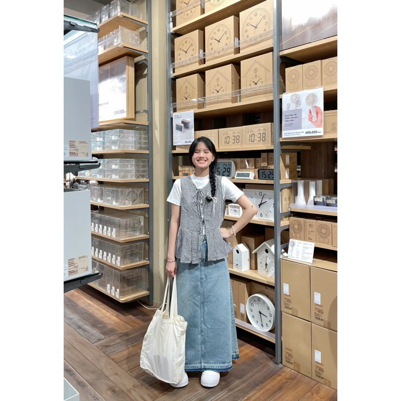 Áo kiểu cột nơ Tiny 18made ✿ 𝐁𝐲 𝐄𝐢𝐠𝐡𝐭𝐞𝐞𝐧 𝐀𝐠𝐚𝐢𝐧