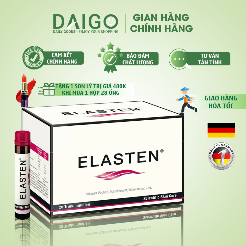COLLAGEN ELASTEN - CHỐNG LÃO HÓA, ĐẸP DA, MỜ NẾP NHĂN, GIÚP DA CĂNG BÓNG VÀ SÁNG MỊN