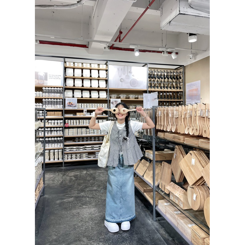 Áo kiểu cột nơ Tiny 18made ✿ 𝐁𝐲 𝐄𝐢𝐠𝐡𝐭𝐞𝐞𝐧 𝐀𝐠𝐚𝐢𝐧