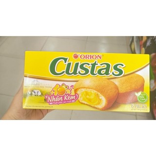 Bánh kem trứng Custas hộp 141g