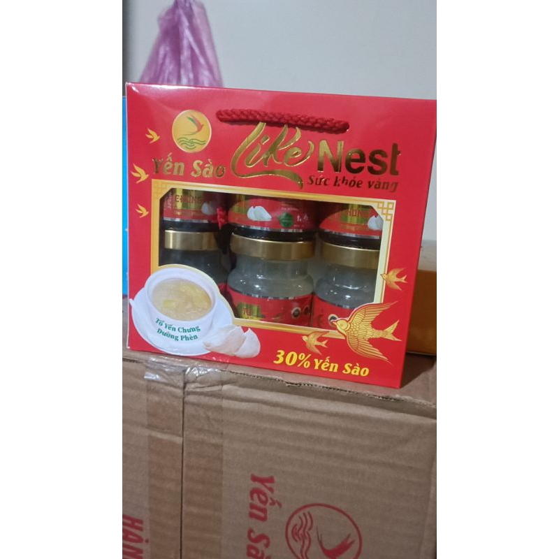 yến chưng đường phèn (1hôp 1,2kg)