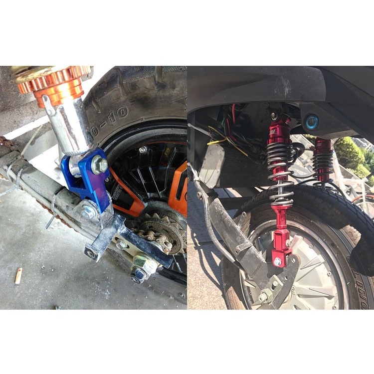 Pat nhôm CNC nâng phuột xe tay ga Airblade Lead Vision PCX loại cao cấp 5cm 6cm