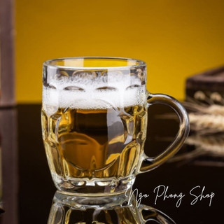 Bộ 6 ly bia thủy tinh cao cấp UG 217, Thiết kế 3D ấn tượng với các vân trang trí độc đáo và vô cùng ấn tượng.