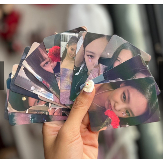 Set 5 lomocard/5 photocard des BLACKPINK random