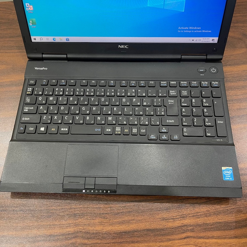 Laptop NEC Versapro VK26 màn 15.6 inch - Ram 8G 256G SSD