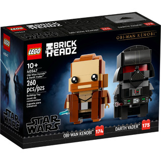 [Lego BrickHeadz] 40547 Star Wars Obi-Wan Kenobi và Darth Vader