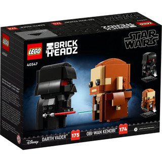 [Lego BrickHeadz] 40547 Star Wars Obi-Wan Kenobi và Darth Vader