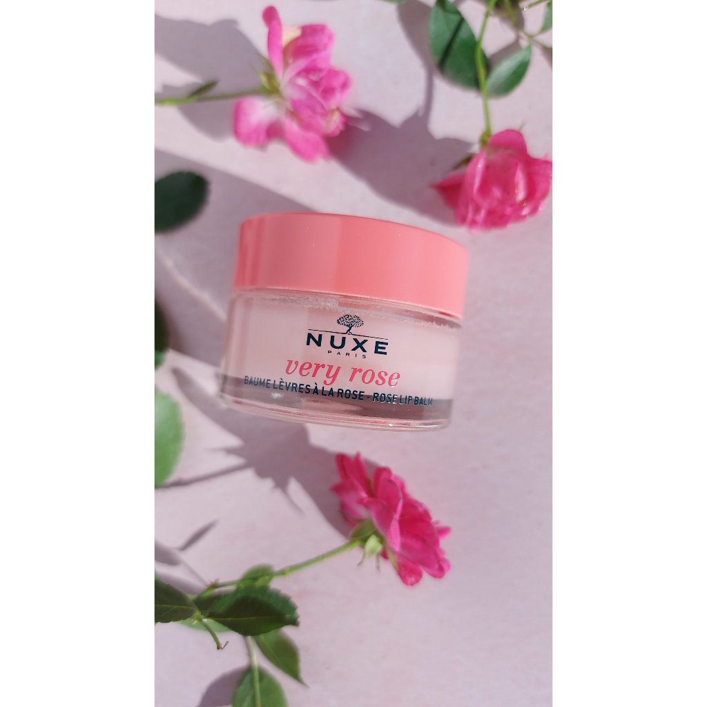 Dưỡng môi NUXE VERY ROSE Pháp mềm mại 15g