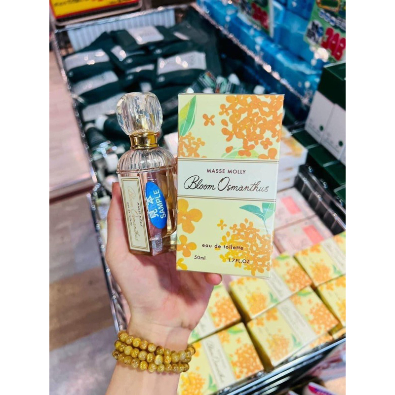 Nước hoa nữ hương hoa mộc Bloom Osmanthus Masse Molly Nhật 50ml
